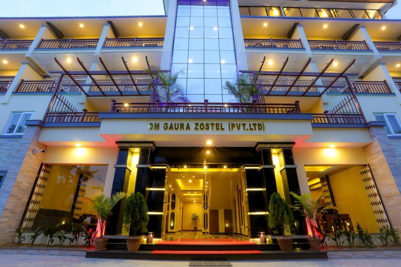 Om Gaura Hotel Pokhara Exterior foto
